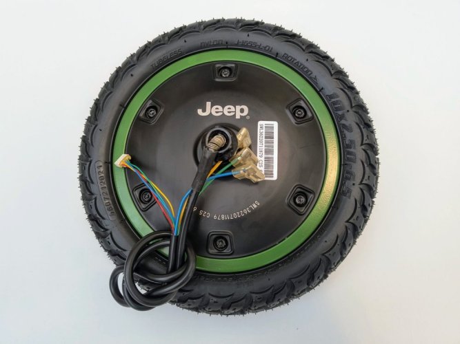 Přední motorové kolo 36V s pláštěm pro Jeep Adventurer