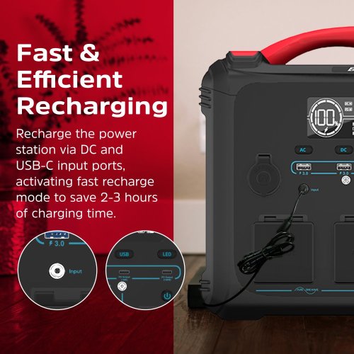 Přenosná dobíjecí stanice Energizer PPS1100W2FEU