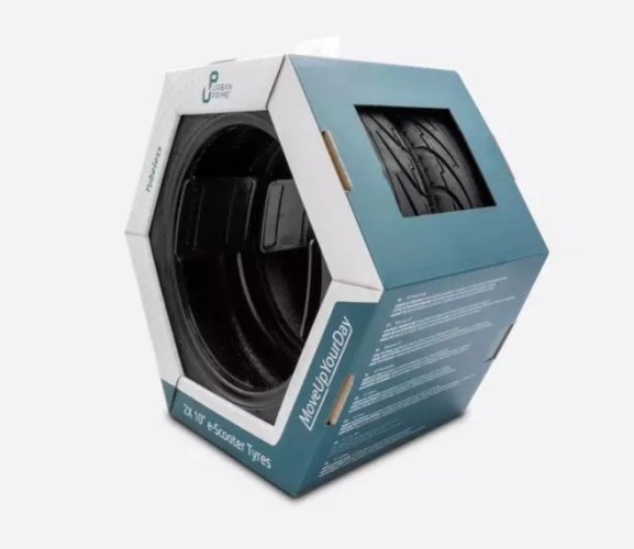 Sada 2ks pneumatik 10" Urban TUBELESS Tyre