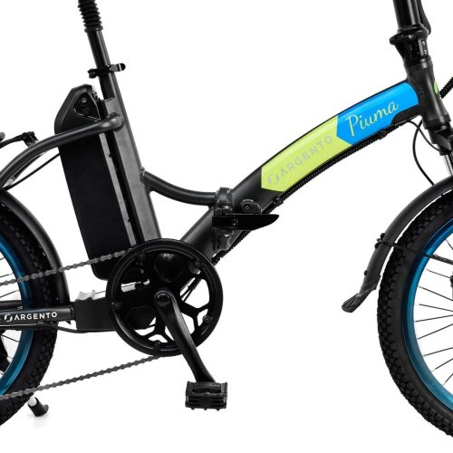 Skládací elektrokolo Argento PIUMA blue