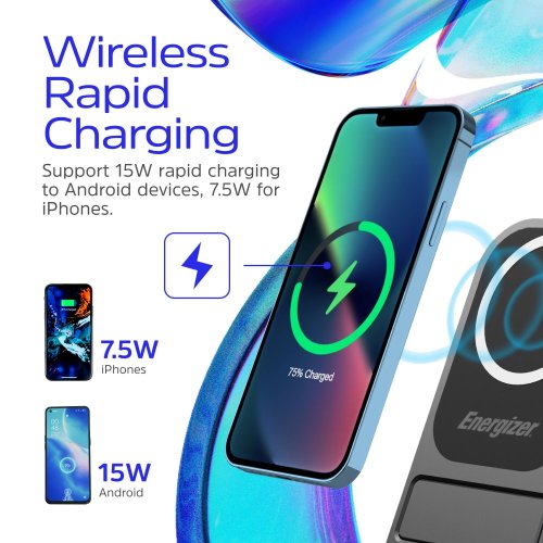 Bezdrátový nabíjecí stojánek Energizer WCP109 Grey