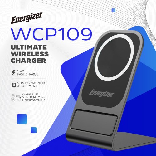 Bezdrátový nabíjecí stojánek Energizer WCP109 Grey
